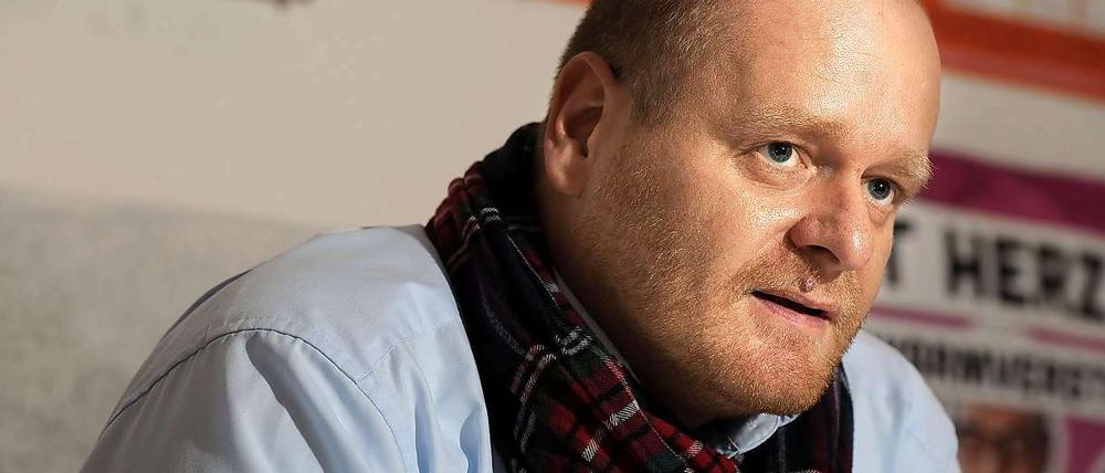 Bernd Schlömer will sich nicht aus der Parteispitze mobben lassen. 