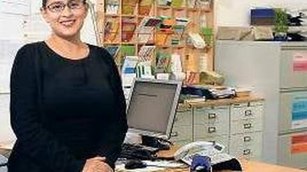 BEIM DROGENNOTDIENST. Antonina Sánchez, 25, aus Wilmersdorf.