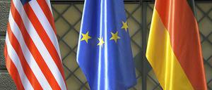 Nicht nur eitel Sonnenschein zwischen den USA und Europa.