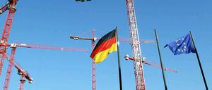 Stillstand oder Wachstum - im europäischen Umfeld sind auch die konjunkturellen Aussichten in Deutschland nicht rosig.