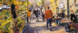 Frühling am Mehringdamm.