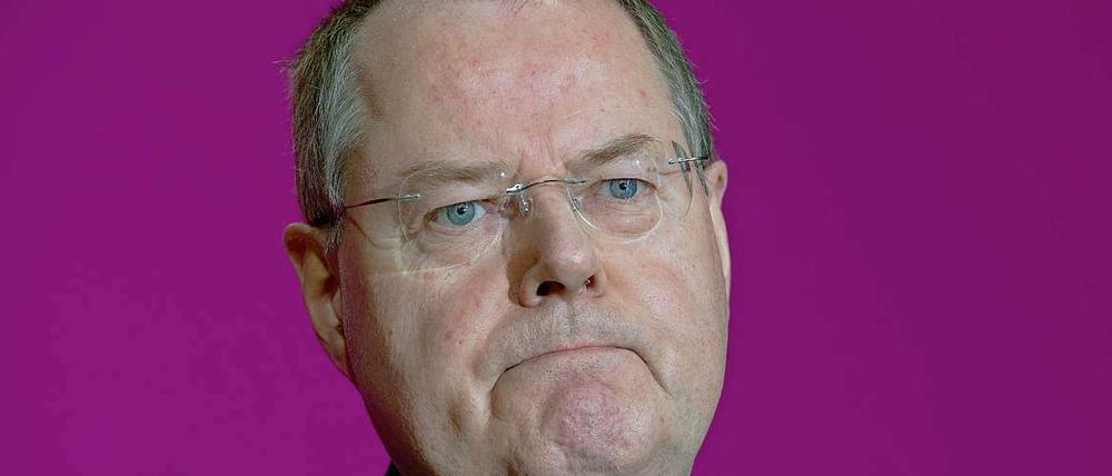 Peer Steinbrück, SPD-Kanzlerkandidat und üppig honorierter Redner.