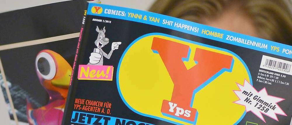 Überraschung. „Yps“ war eines der auflagenstärksten Comicmagazine der 1970er und frühen 1980er Jahre.