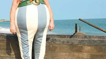 Im Dienste Galliens. Nationalheld Obelix alias Gérard Depardieu.