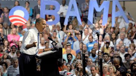 Barack Obama muss nach der Niederlage im ersten TV-Duell um seinen Vorsprung in der Wählergunst fürchten.