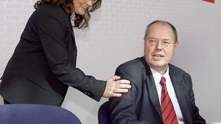Andrea Nahles und Peer Steinbrück. 