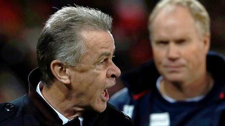 Hitzkopf? Ottmar Hitzfeld droht eine Sperre. 