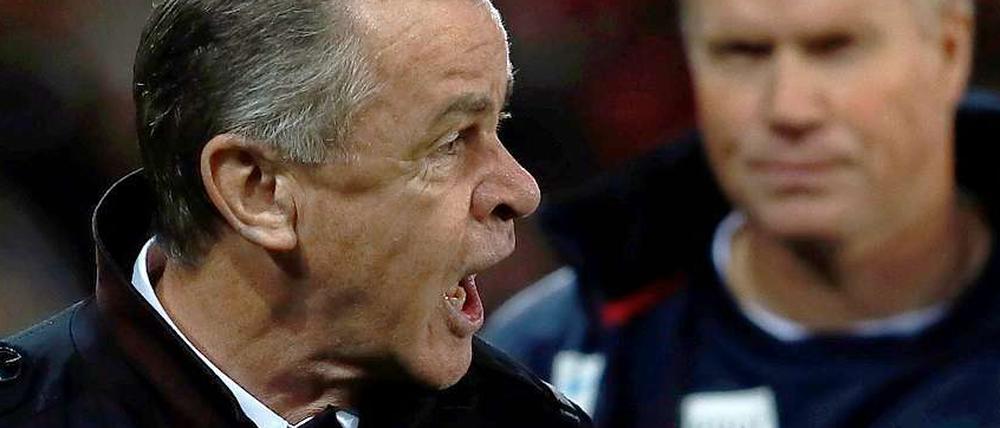Hitzkopf? Ottmar Hitzfeld droht eine Sperre. 