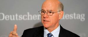 Will einen Stopp der EU-Erweiterung: Norbert Lammert (CDU). 
