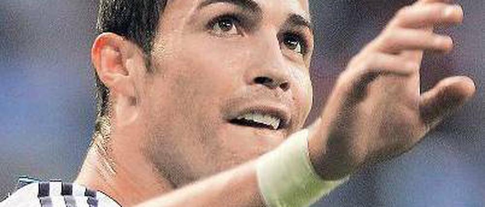 Cristiano Ronaldo ist traurig.