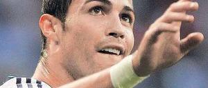Cristiano Ronaldo ist traurig.