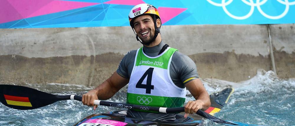 Zum Um-die-Wette-strahlen. Hannes Aigner freut sich über Bronze.