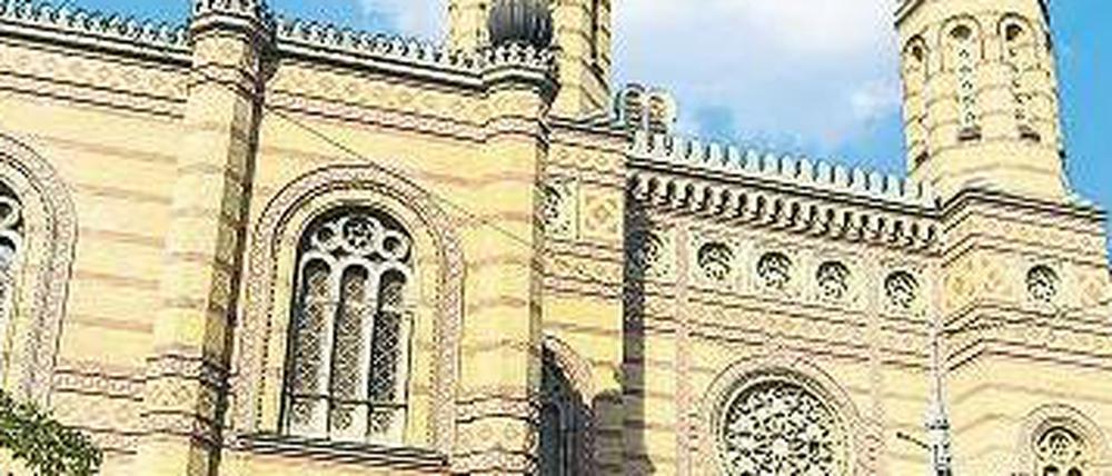 Die Große Synagoge von Budapest. Als Raoul Wallenberg im Juli 1944 ankam, waren die Deportationen bereits in vollem Gang