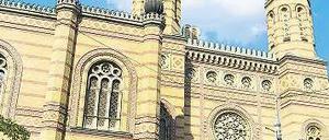 Die Große Synagoge von Budapest. Als Raoul Wallenberg im Juli 1944 ankam, waren die Deportationen bereits in vollem Gang