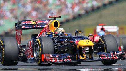 Ordentliche Ausgangsposition. Sebastian Vettel fährt in der Qualifikation auf Platz drei.