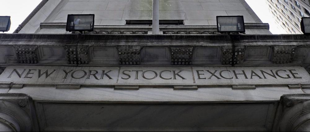 Drunter &amp; drüber: An der New Yorker Börse gab es offenbar eine Computerpanne. 