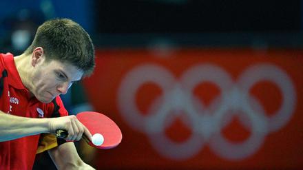 Tischtennisspieler Dimitrij Ovtcharov überraschte mit Bronze.