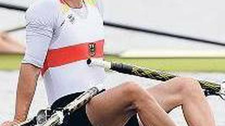 Alles gegeben, wenig erreicht. Marcel Hacker hatte im Einerrennen nie eine realistische Chance auf Gold. Foto: dapd