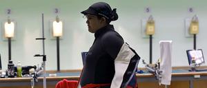 Alles gut gegangen. Suryani Mohamad Taibi schwanger bei Olympia.