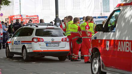 In Oslo herrscht Nervosität nach einem Bombenalarm.