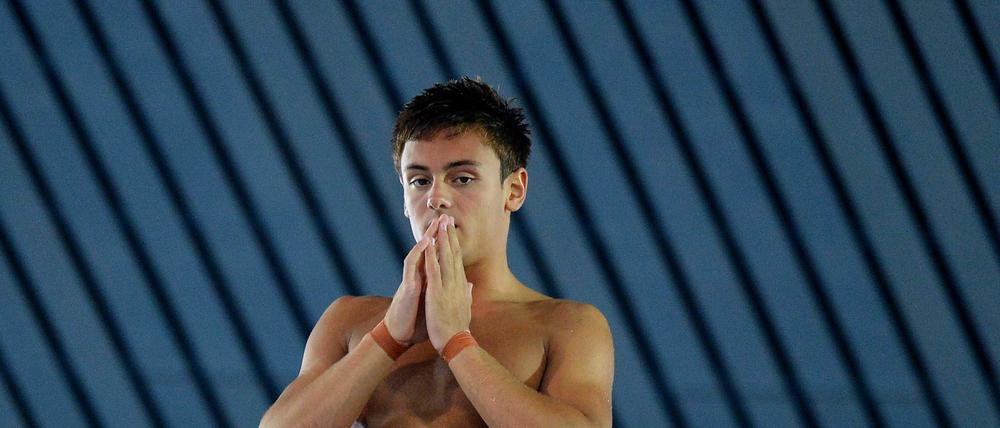 Britisches Wunderkind Tom Daley wurde auf Twitter schwer beleidigt.