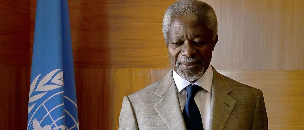 Wird nicht weiter in Syrien vermitteln: UN-Gesandter Kofi Annan.