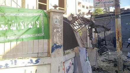 Unzählige Geschosse gehen täglich auch in Damaskus nieder und zerstören viele Stadtteile der Hauptstadt, betroffen ist auch der Vorort Duma.