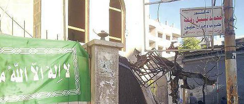 Unzählige Geschosse gehen täglich auch in Damaskus nieder und zerstören viele Stadtteile der Hauptstadt, betroffen ist auch der Vorort Duma.