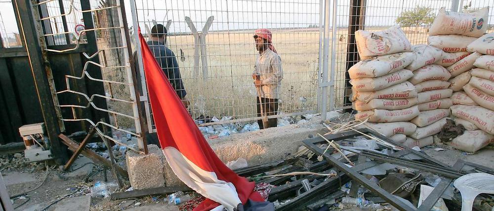 Die Türkei schließt die Grenzen zu Syrien.