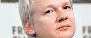 „Auch in Frankreich siegen“ will Wikileaks-Gründer Julian Assange.Foto: dpa