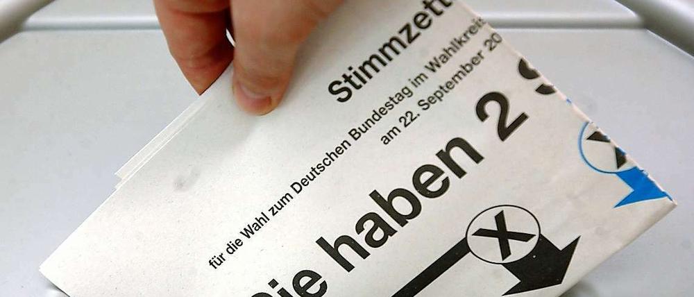 Bleibt es bei zwei Stimmen?