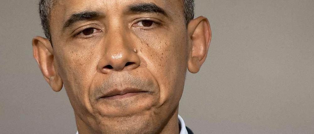 US-Präsident Obama spricht nach dem Kino-Massaker von Aurora bei einer Trauerveranstaltung an der Universität von Colorado.