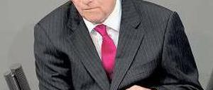 Ausnahmesituation. Wolfgang Schäuble appelliert an den Bundestag. Foto: dapd