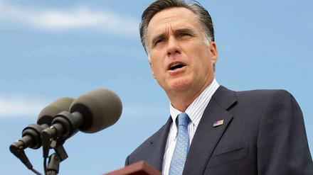Mitt Romney will Amtsinhaber Barack Obama bei der Wahl im November schlagen und ins Weiße Haus einziehen.