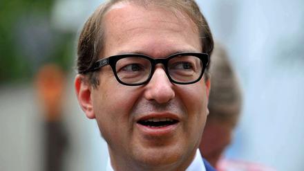 Spielt Mühle mit der SPD: CSU-Generalsekretär Alexander Dobrindt.