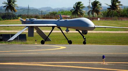 Eine Drohne vom Typ RQ-1 Predator.