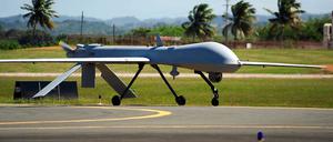 Eine Drohne vom Typ RQ-1 Predator.