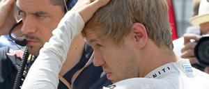 Groß gekämpft, aber wieder ohne Sieg. Weltmeister Sebastian Vettel-