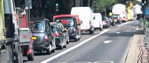 Olympisches Ärgernis. Londons Verkehrskonzept gilt schon vor Beginn der Spiele als gescheitert. Foto: AFP