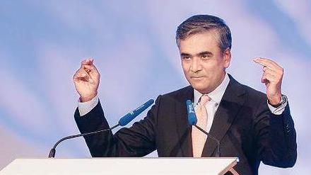 Verpatzter Start. Anshu Jain ist seit knapp zwei Monaten neben Jürgen Fitschen Vorstandschef der Deutschen Bank. Foto: Reuters