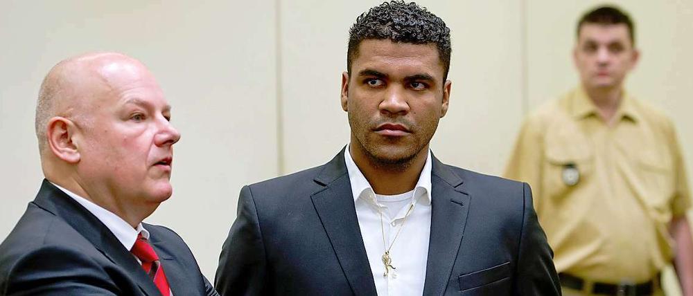 Breno mit seinem Anwalt Werner Leitner (l.).