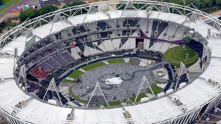 Londons Ostkurve. Im Olympiastadion soll das Herz der diesjährigen Sommerspiele schlagen – und damit auch den Osten der altehrwürdigen englischen Hauptstadt beleben. 