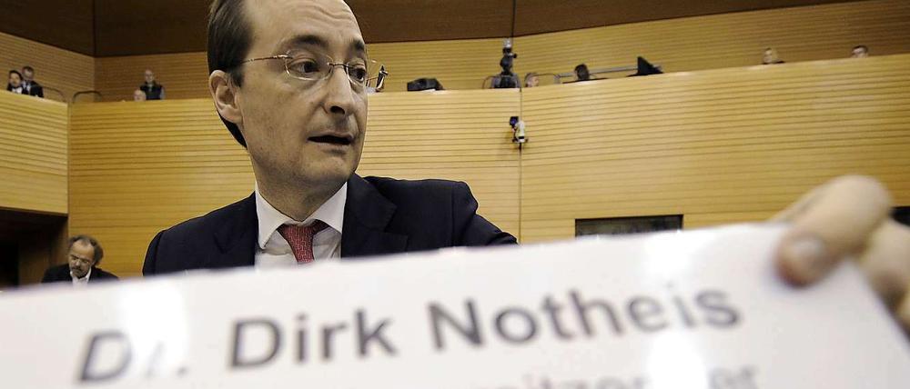 Banker ohne Job: Dirk Notheis.