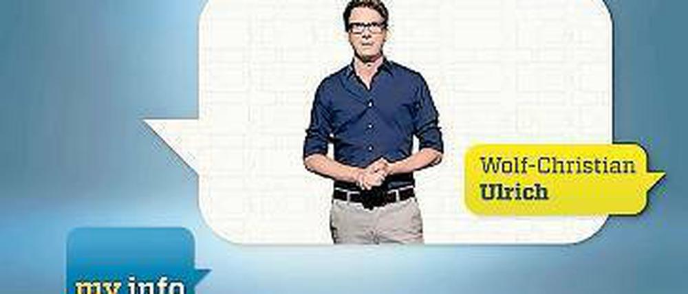 Hitparade. Der Digitalkanal ZDFinfo kann mit Formaten wie „myinfo“, in der Wolf-Christian Ulrich die Topvideos der ZDF-Mediathek zeigt, punkten. Foto: ZDF