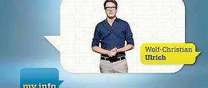 Hitparade. Der Digitalkanal ZDFinfo kann mit Formaten wie „myinfo“, in der Wolf-Christian Ulrich die Topvideos der ZDF-Mediathek zeigt, punkten. Foto: ZDF