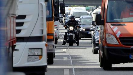 Auf der A24 kann es am Donnerstagmorgen zu Stau kommen. 