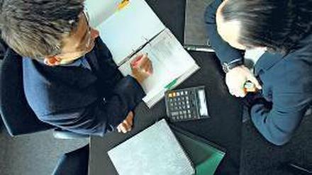 Erst rechnen, dann auswählen.