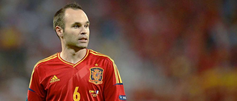 Andres Iniesta glänzte in Spaniens Mittelfeld bei der EM sogar noch mehr als Kollege Xavi.