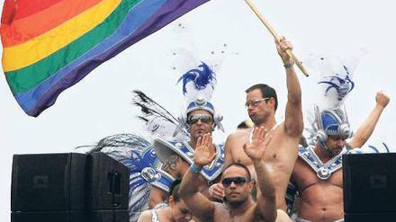 Feiern für mehr Offenheit: Der Christopher Street Day in Berlin.