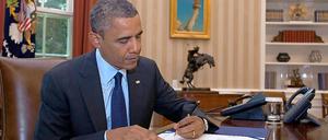 Die Beliebtheitswerte des US-amerikanischen Präsidenten sinken rapide.